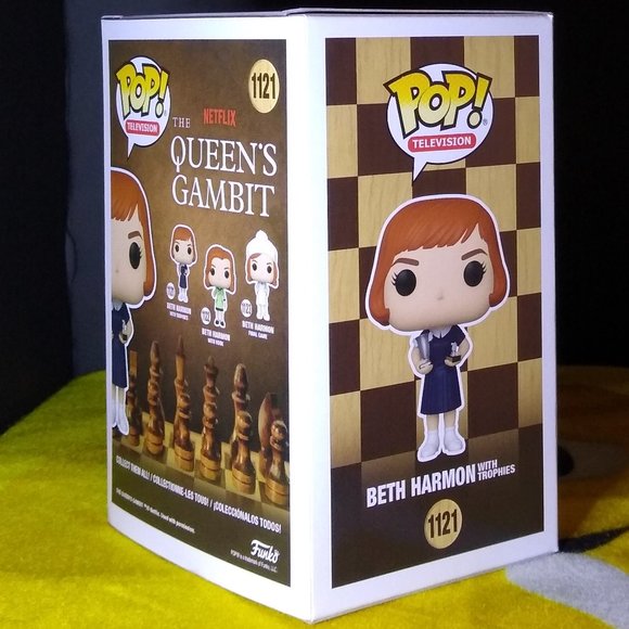 FUNKO POP QUEEN'S GAMBIT Funko BETH HARMON N° 1121 FUNKO POP QUEEN'S GAMBIT Funko BETH HARMON N° 1121